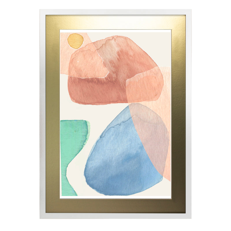 Cuadro decorativo Abstracto pastel C2