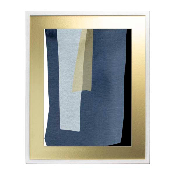 Cuadro decorativo Abstracto azul marino F3