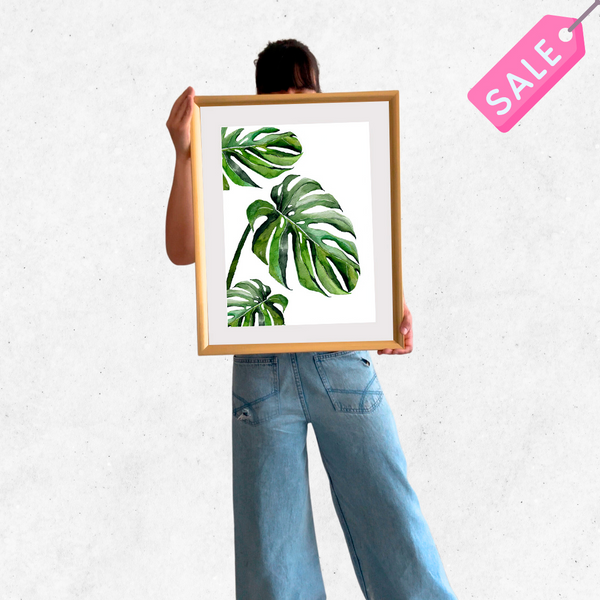 cuadro 50x40 DORADO planta 1