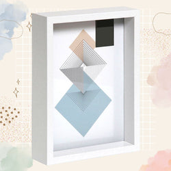 Marco madera 20x25 cm blanco