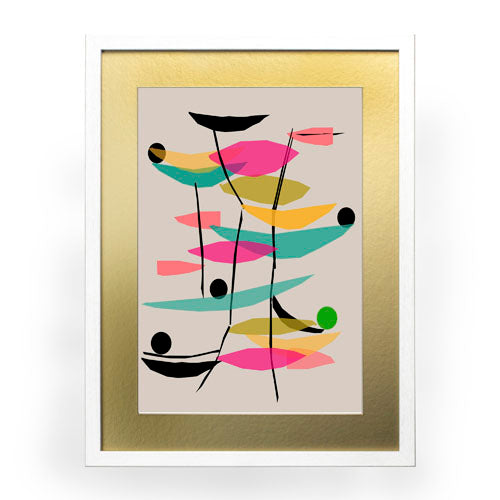 Cuadro decorativo Abstracto colorido A1