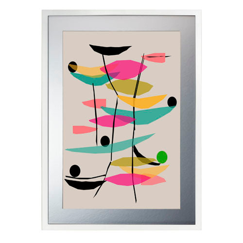 Cuadro decorativo Abstracto colorido A1