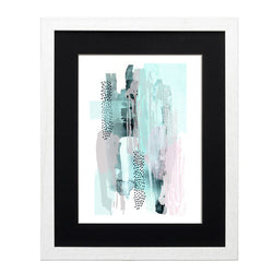 Cuadro decorativo Abstracto celeste 7