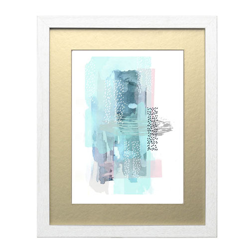 Cuadro decorativo Abstracto celeste 8