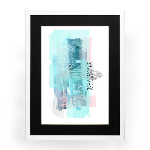 Cuadro decorativo Abstracto celeste 8
