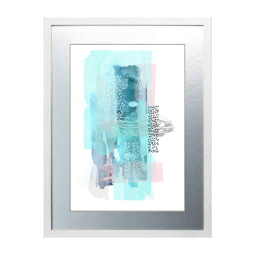 Cuadro decorativo Abstracto celeste 8