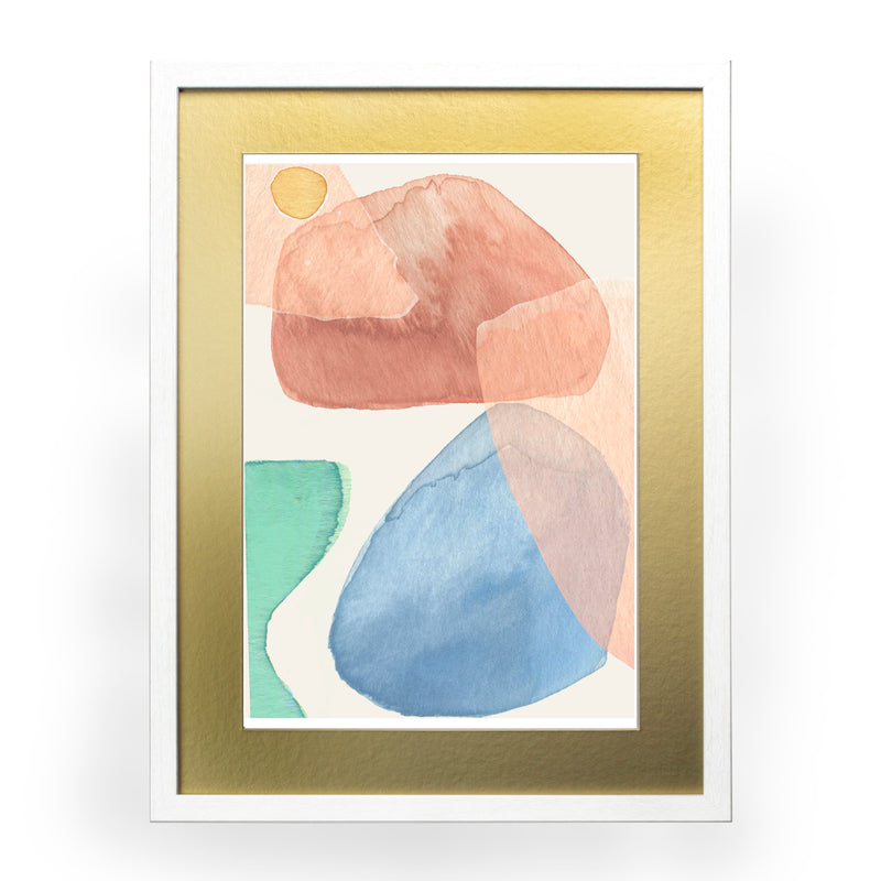 Cuadro decorativo Abstracto pastel C2