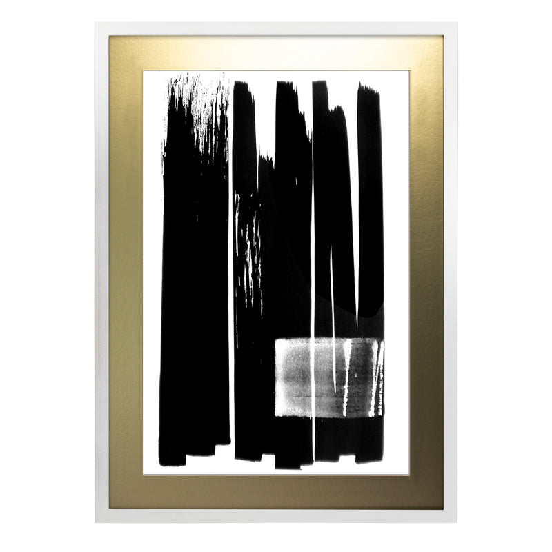 Cuadro decorativo Abstracto negro E1