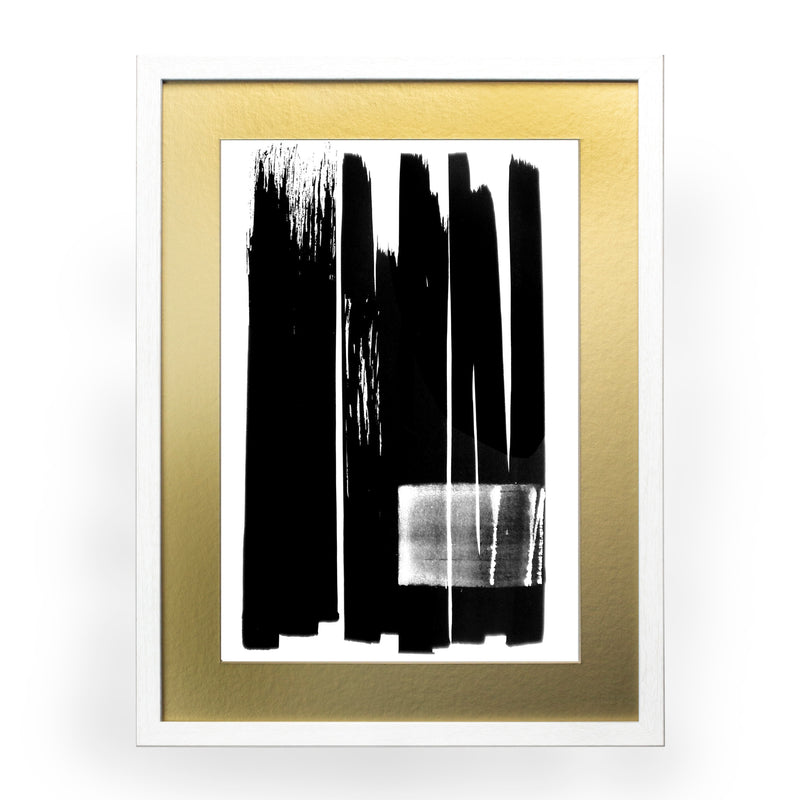 Cuadro decorativo Abstracto negro E1