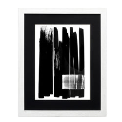 Cuadro decorativo Abstracto negro E1