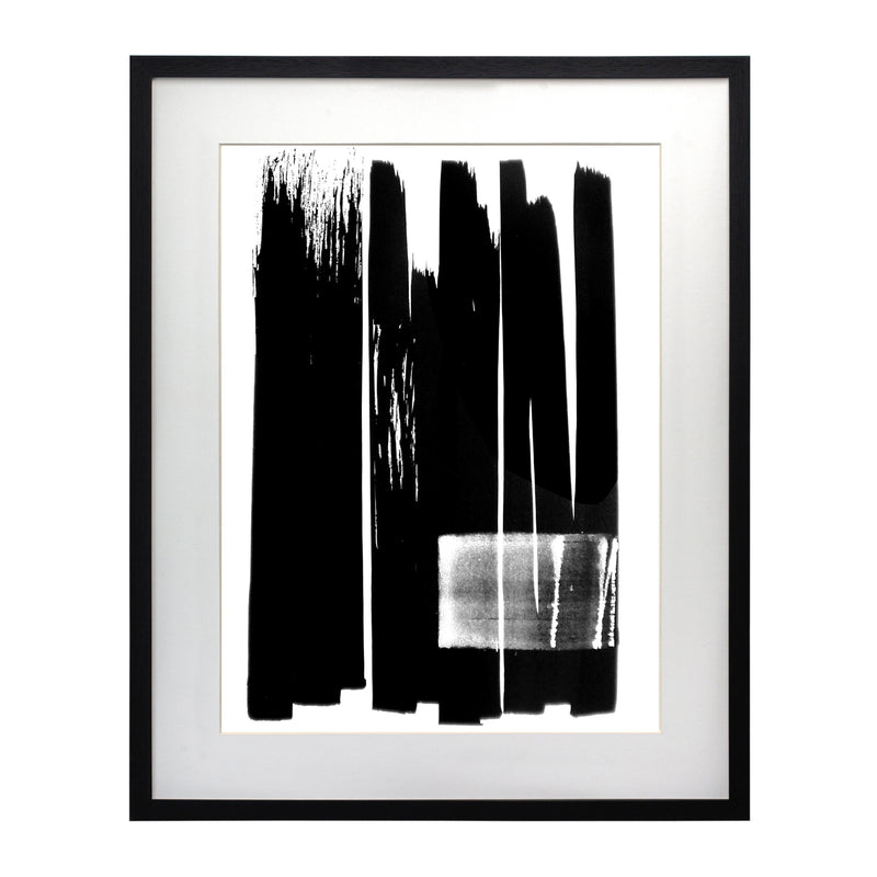 Cuadro decorativo Abstracto negro E1