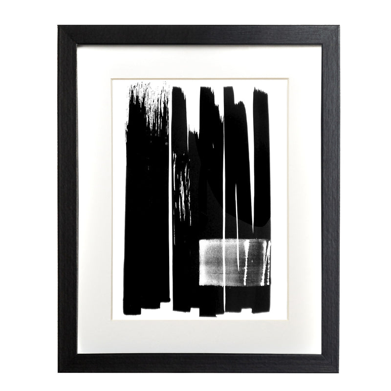 Cuadro decorativo Abstracto negro E1