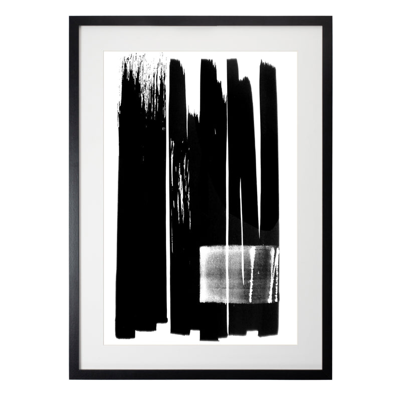 Cuadro decorativo Abstracto negro E1