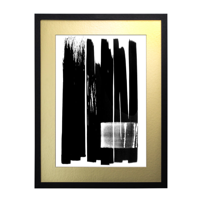 Cuadro decorativo Abstracto negro E1