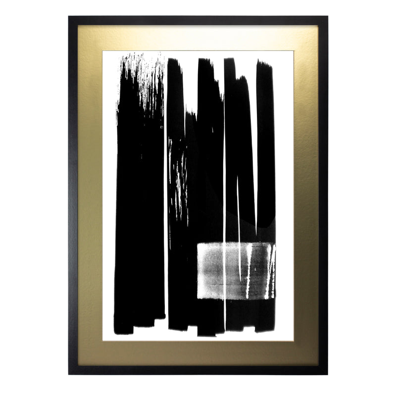 Cuadro decorativo Abstracto negro E1