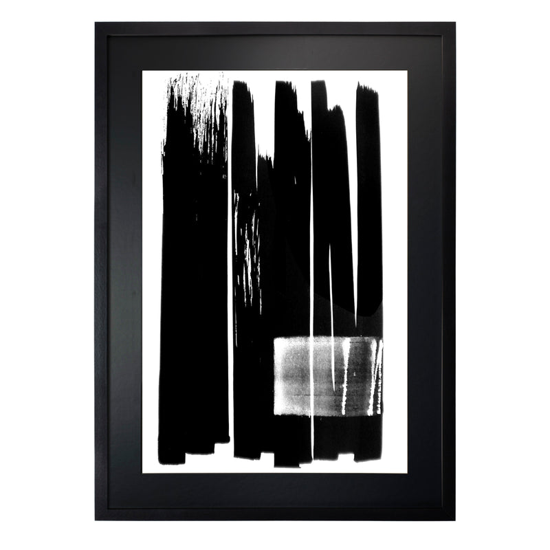 Cuadro decorativo Abstracto negro E1
