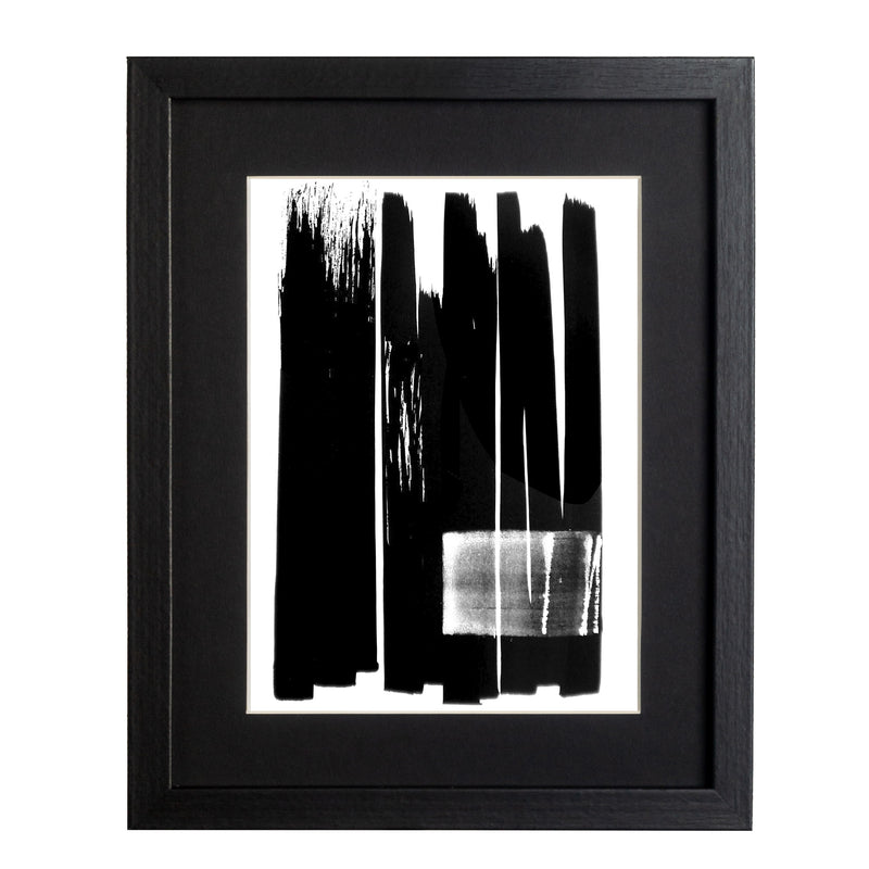 Cuadro decorativo Abstracto negro E1