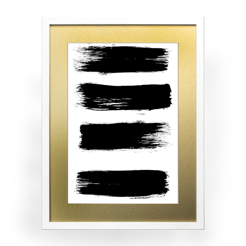 Cuadro decorativo Abstracto negro E2