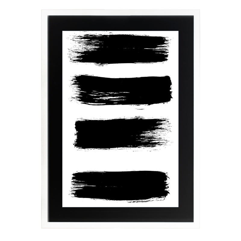 Cuadro decorativo Abstracto negro E2