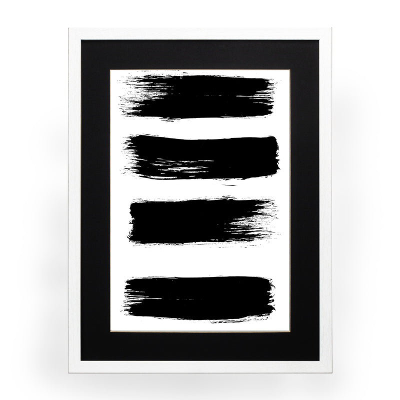 Cuadro decorativo Abstracto negro E2