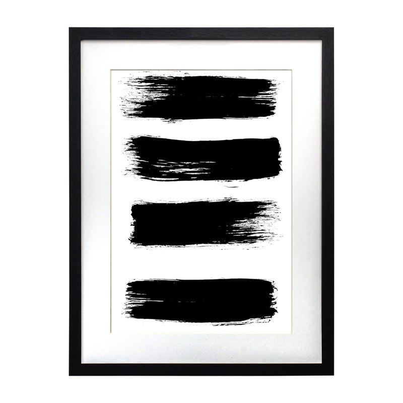 Cuadro decorativo Abstracto negro E2