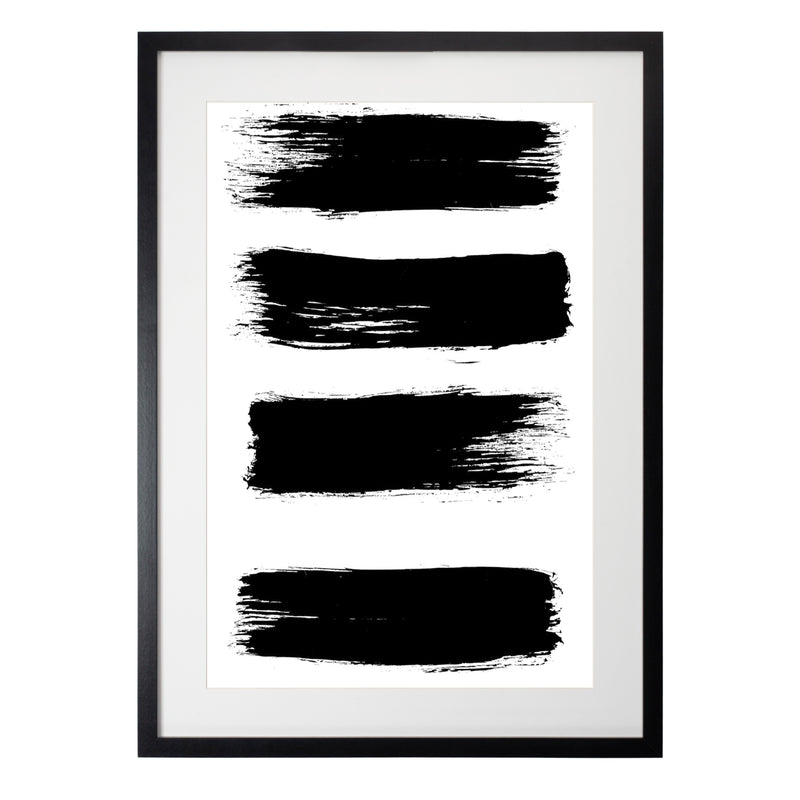 Cuadro decorativo Abstracto negro E2
