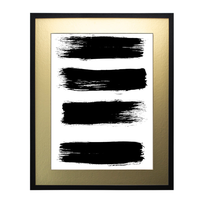 Cuadro decorativo Abstracto negro E2