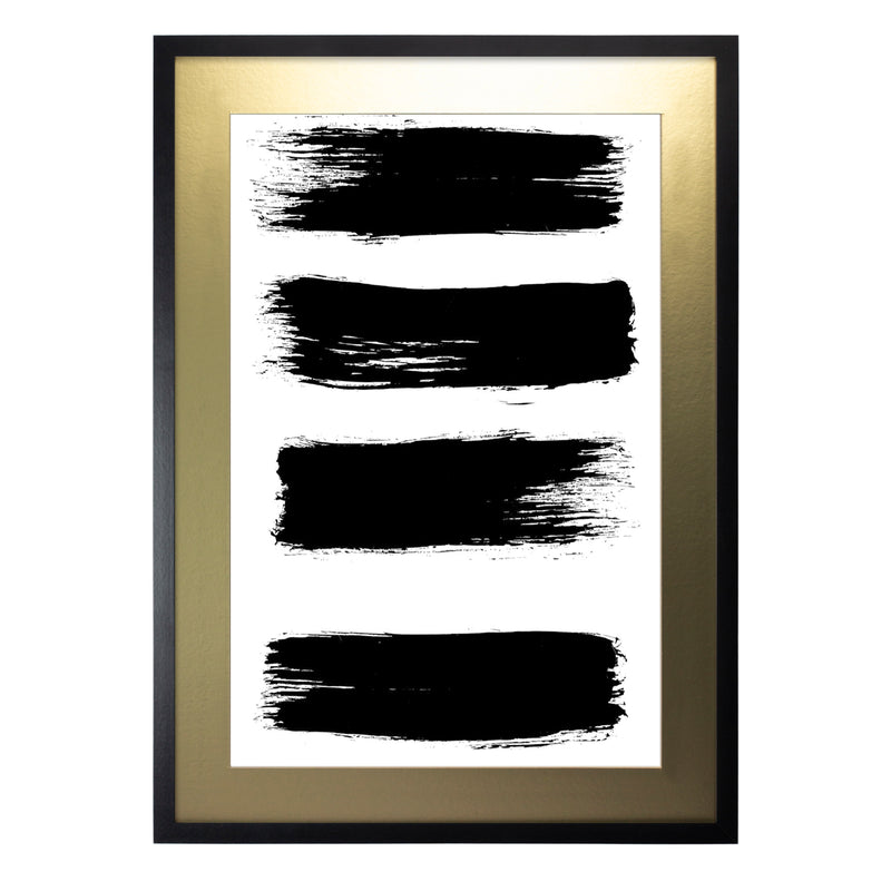Cuadro decorativo Abstracto negro E2