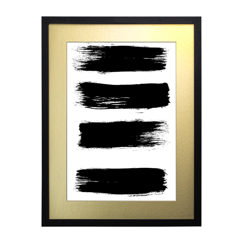 Cuadro decorativo Abstracto negro E2