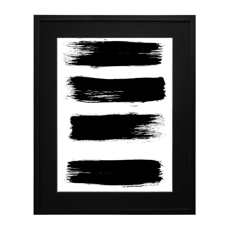 Cuadro decorativo Abstracto negro E2