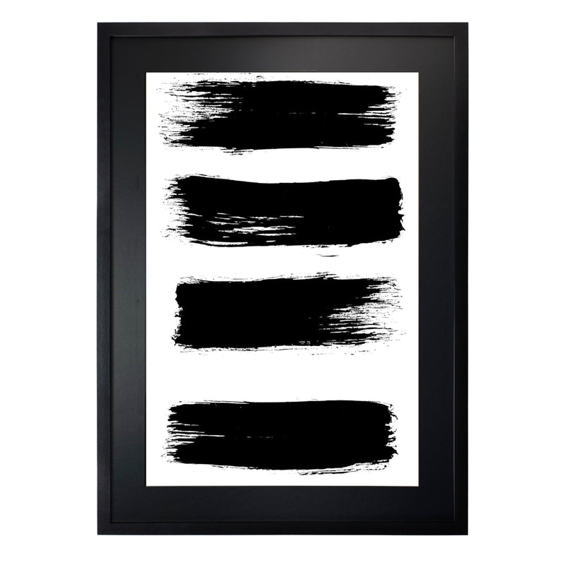 Cuadro decorativo Abstracto negro E2