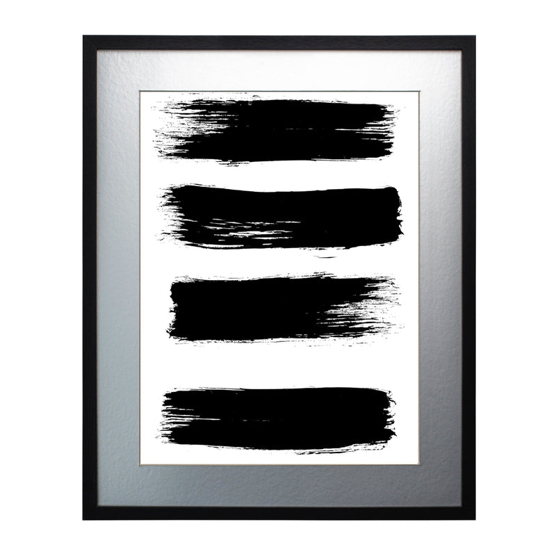Cuadro decorativo Abstracto negro E2
