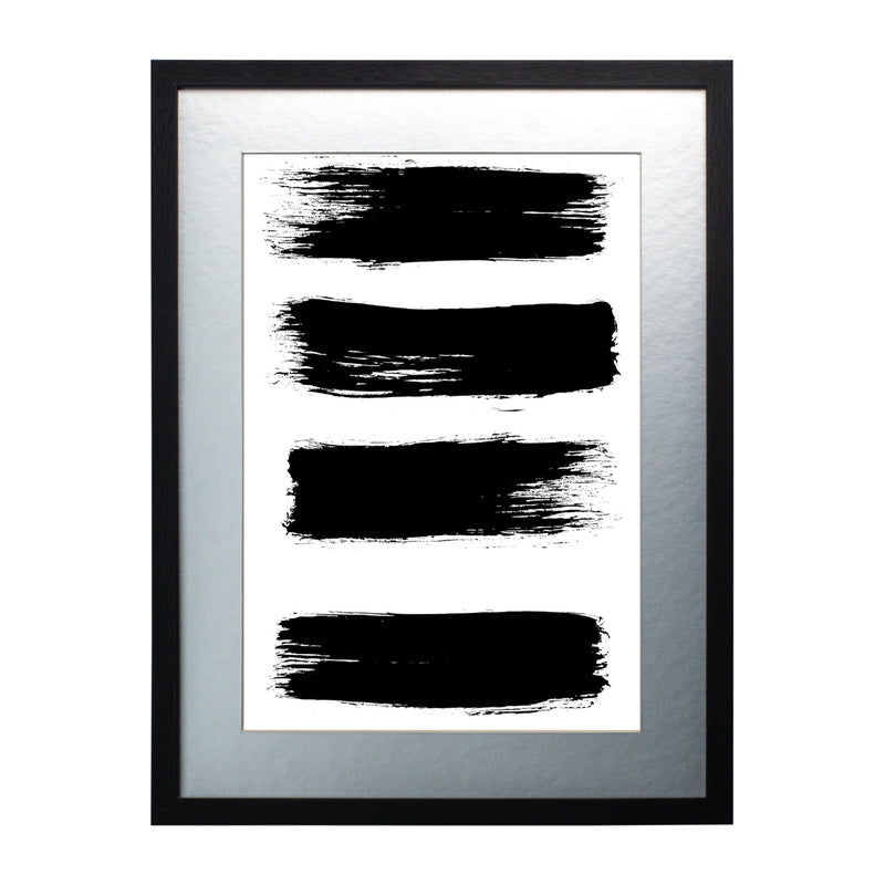 Cuadro decorativo Abstracto negro E2