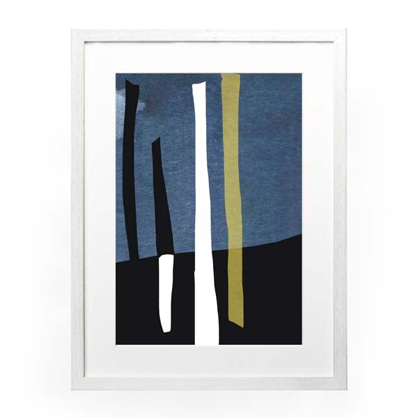 Cuadro decorativo Abstracto azul marino F2