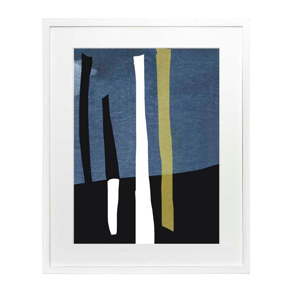 Cuadro decorativo Abstracto azul marino F2