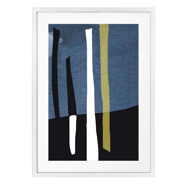 Cuadro decorativo Abstracto azul marino F2