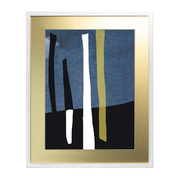 Cuadro decorativo Abstracto azul marino F2