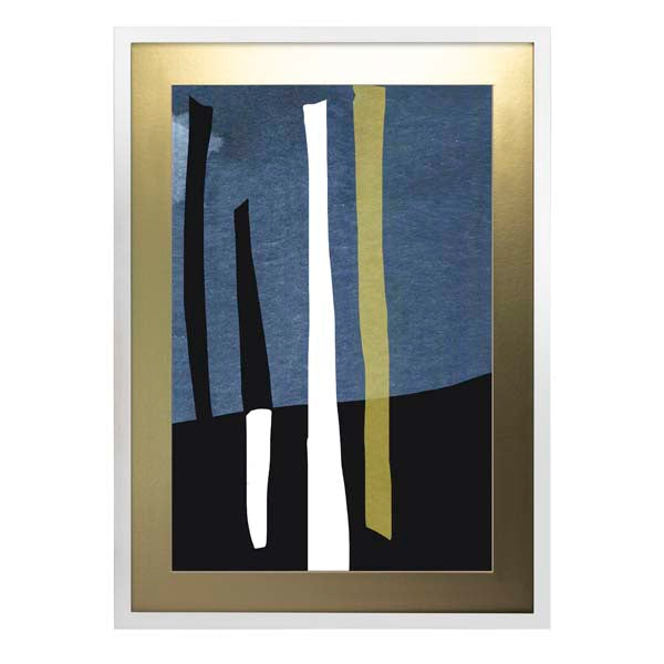 Cuadro decorativo Abstracto azul marino F2