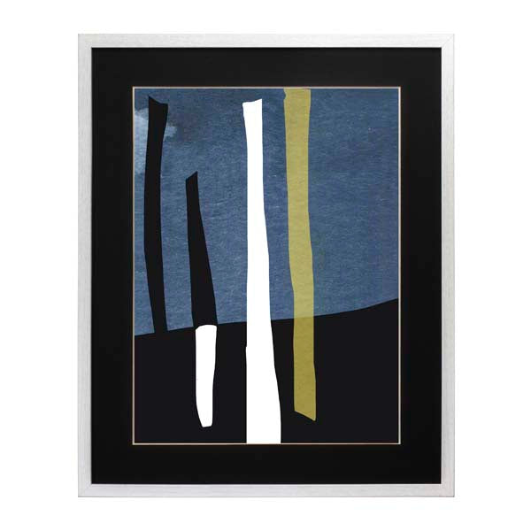Cuadro decorativo Abstracto azul marino F2