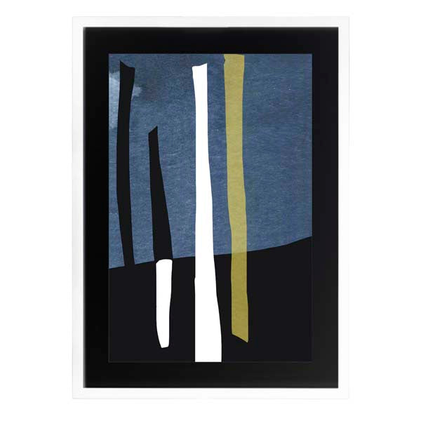 Cuadro decorativo Abstracto azul marino F2