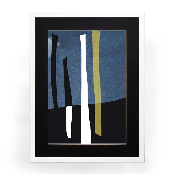 Cuadro decorativo Abstracto azul marino F2