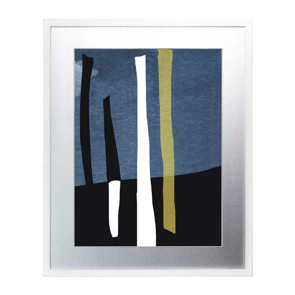Cuadro decorativo Abstracto azul marino F2