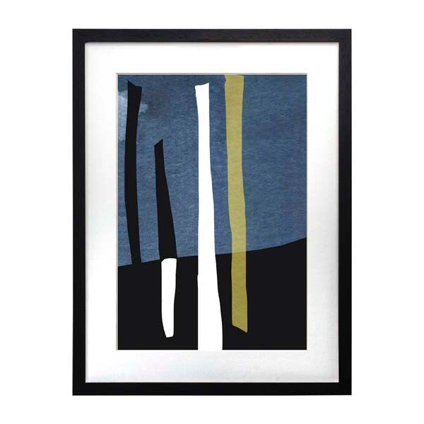 Cuadro decorativo Abstracto azul marino F2