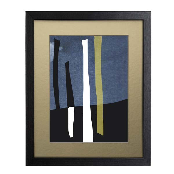 Cuadro decorativo Abstracto azul marino F2