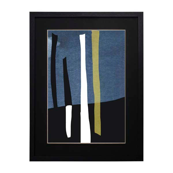 Cuadro decorativo Abstracto azul marino F2