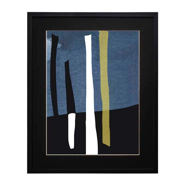 Cuadro decorativo Abstracto azul marino F2