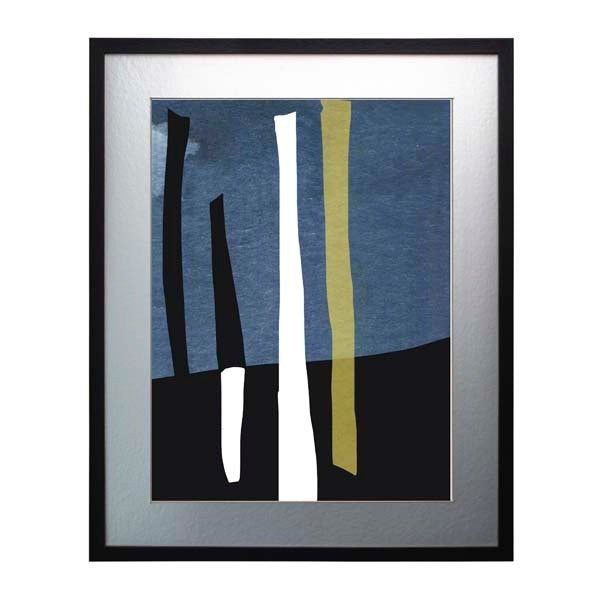 Cuadro decorativo Abstracto azul marino F2