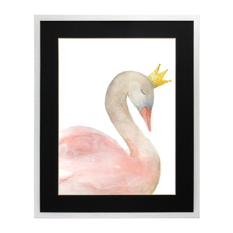 Cuadro decorativo Animales Cisne rosa 1