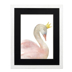 Cuadro decorativo Animales Cisne rosa 1