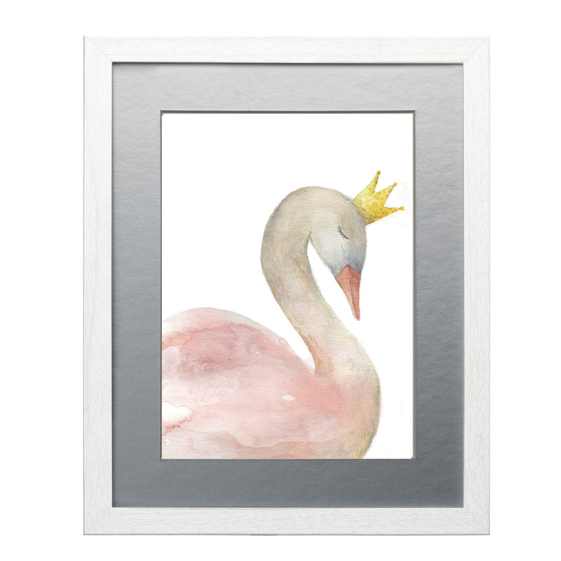 Cuadro decorativo Animales Cisne rosa 1